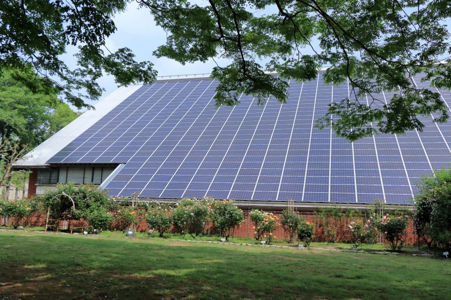 自家消費型太陽光発電による環境への取り組み